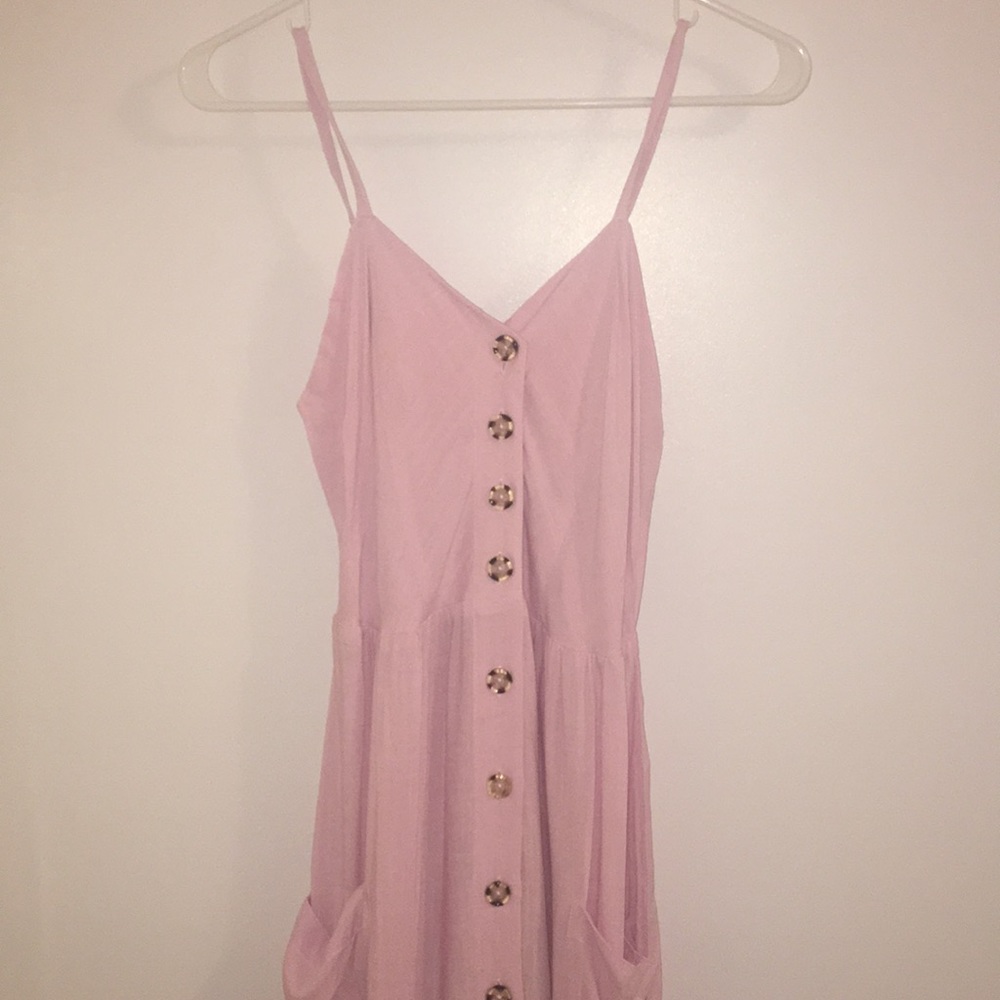 🌺Good Luck Gem Button Front Dress Size L NWT - Picture 4 of 8